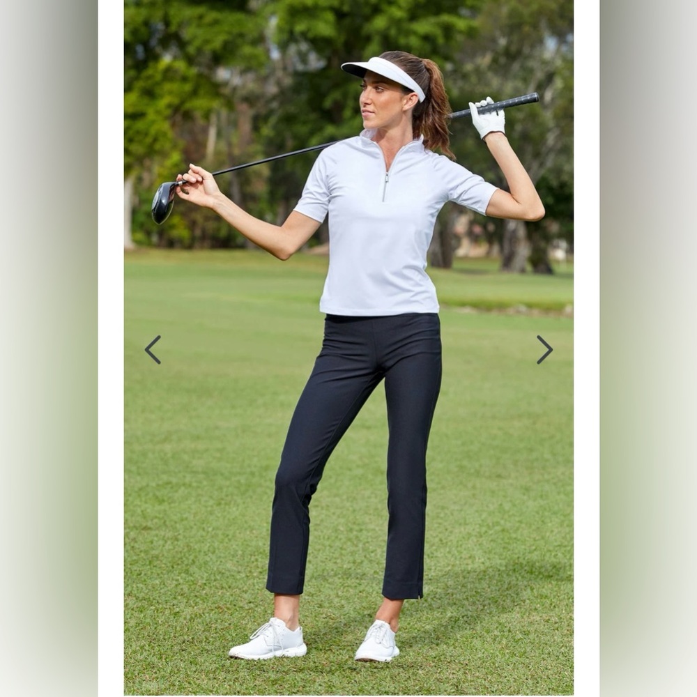 Tail Women’s Mulligan Golf Pants Size 2 In Black With Pockets